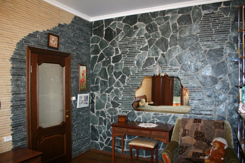 Green-gray Slate construction material Green-gray Slate construction material