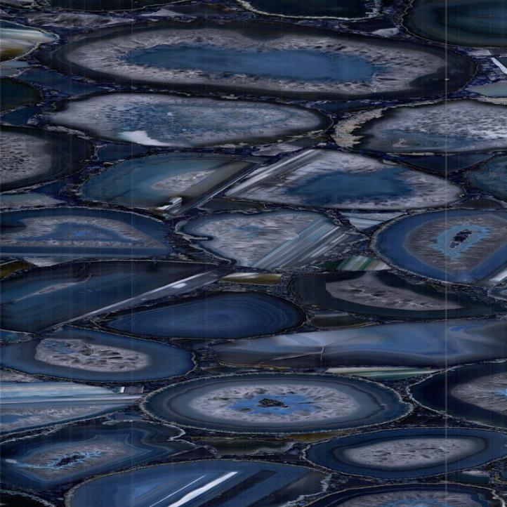 Exclusive blue agate slabs for indoor