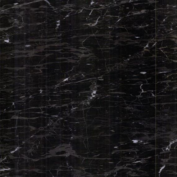 Black marble for commercial interior spaces