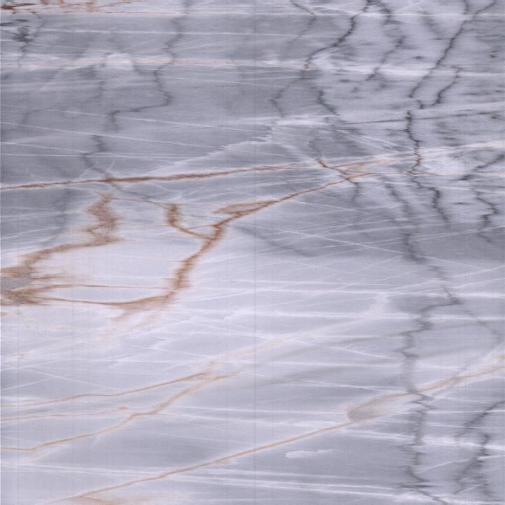 Polished marble tiles for luxury interior surfaces