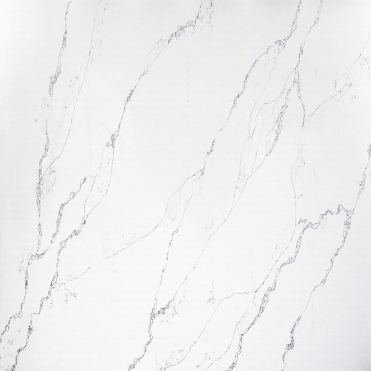 Veined marble looks quartz slabs