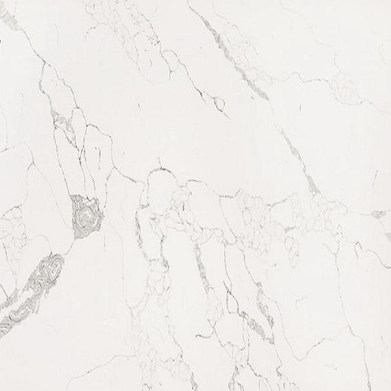 Quartz italia marble look veined pattern